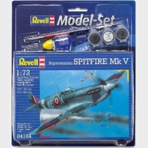 Revell - Supermarine Spitfire Mk.v Fly Byggest - 1:72 - 64164