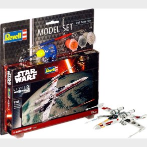 Revell - Set X-wing Fighter Modelrumskib - 1:112 - Level 3 - 63601