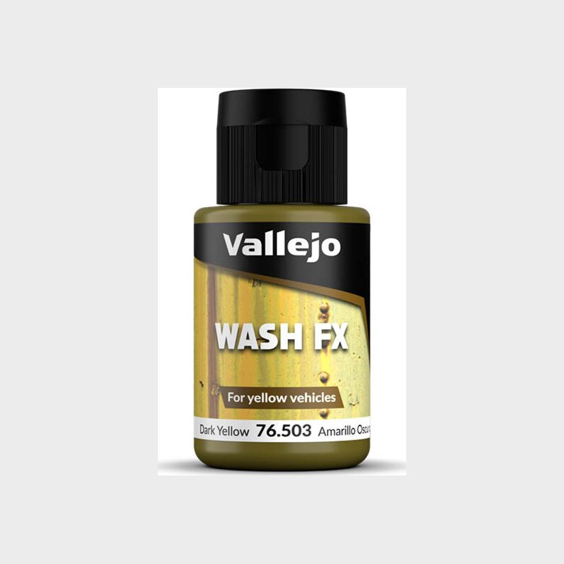 Vallejo - Model Wash - Dark Yellow - Wash Fx - 35 Ml