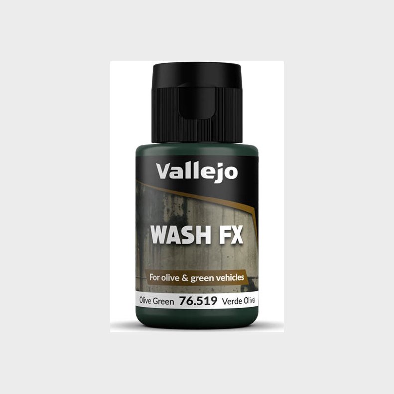 Vallejo - Model Wash - Olive Green - Wash Fx - 35 Ml
