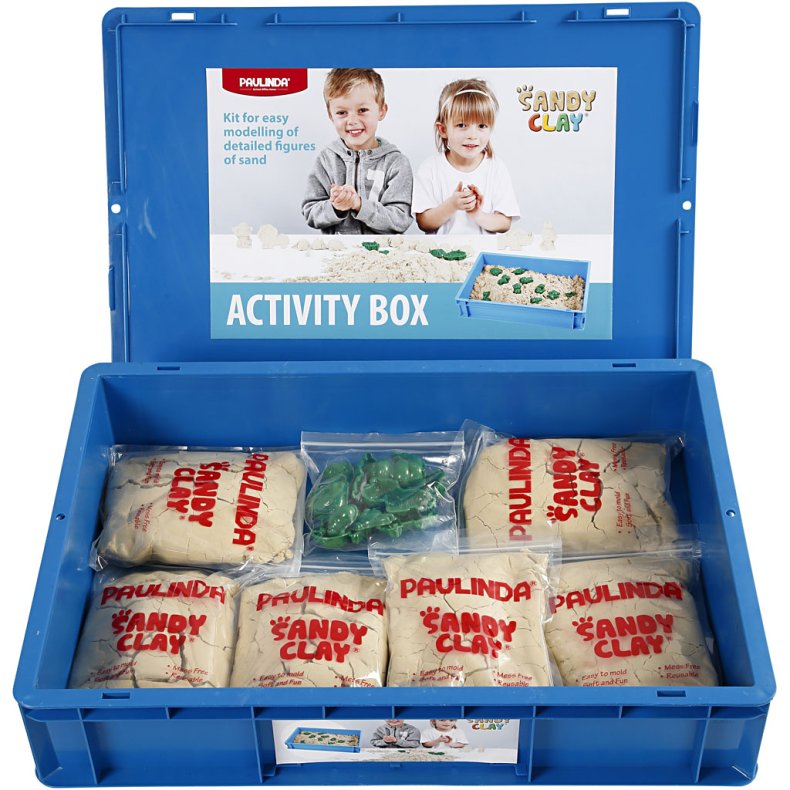 Sandy Clay | Modelleringssand - Aktivitetss�t 6 kg.