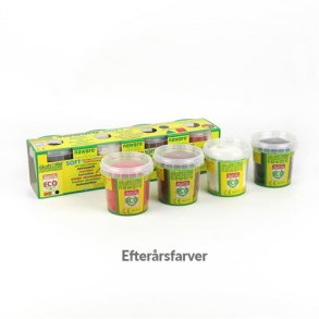 koNORM | Modellervoks - 4 x 150 gram Efterrsfarver