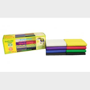 koNORM | Modellervoks 500 gr. - 8 farver.