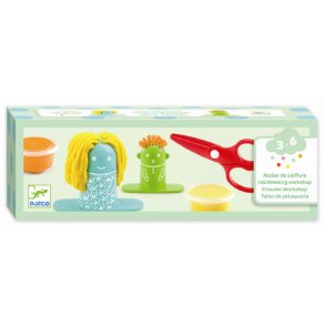 Djeco | Modellervoks - Den lille frisrsalon