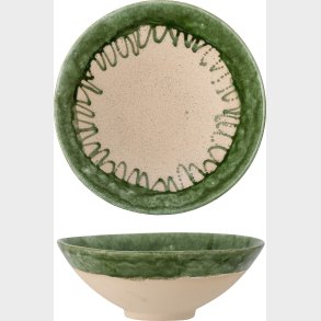 Bloomingville - Moez Skl - Grn - Stentj Keramik