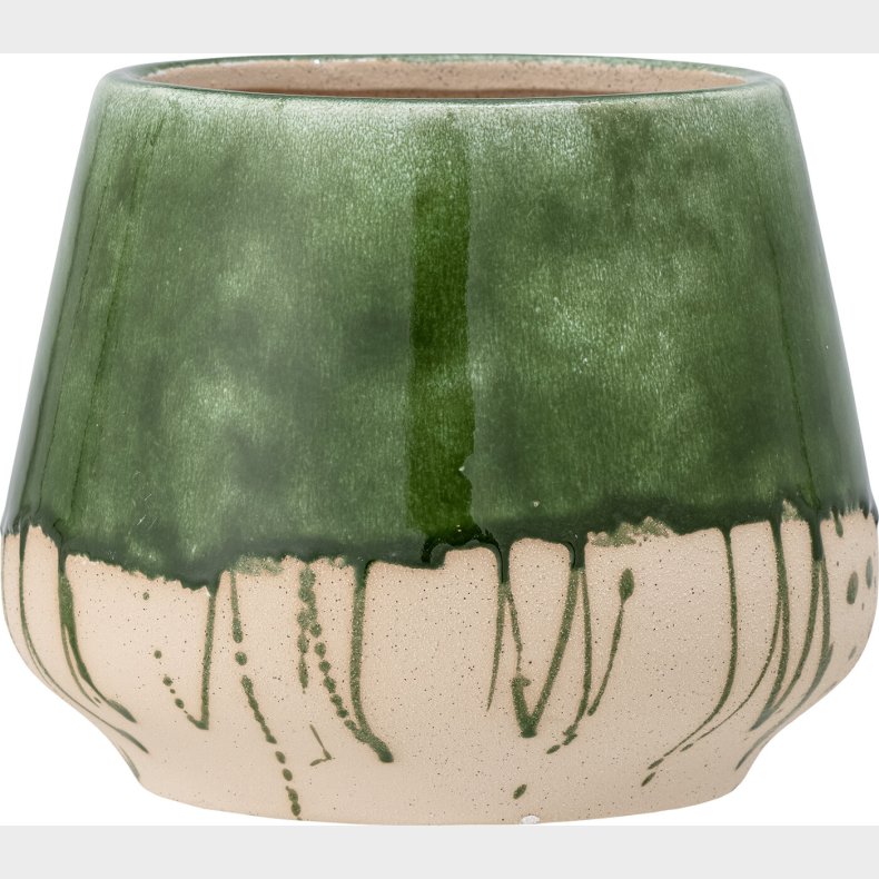 Bloomingville - Moez Urtepotteskjuler - Grn - Stentj Keramik