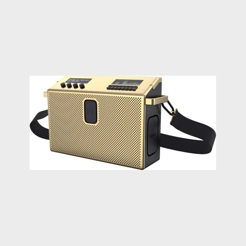 Mondo By Defunc Bt H�jttaler Large Guld/sort