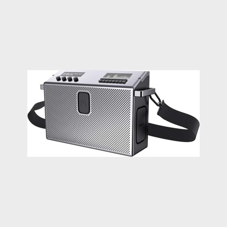 Mondo By Defunc Bt Hjttaler Large Slv/sort