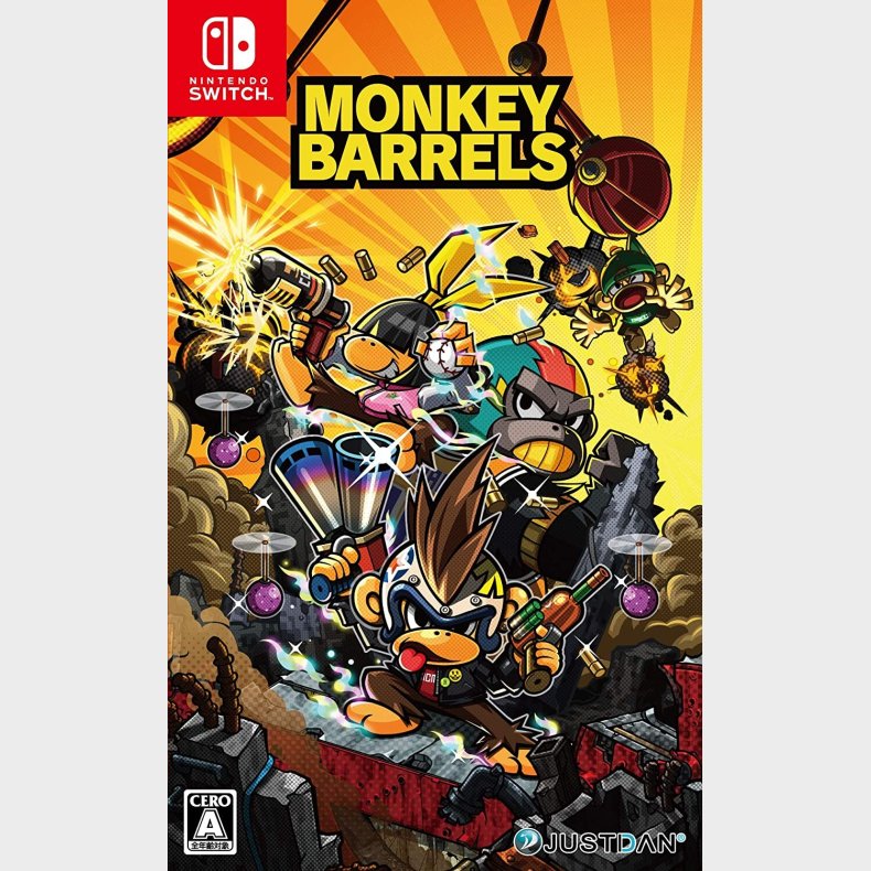 Monkey Barrels - Nintendo Switch