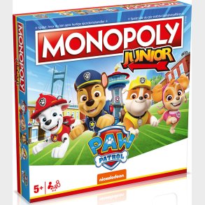 Monopoly Junior - Paw Patrol - Dansk Og Svensk