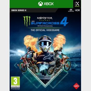 Monster Energy Supercross - The Official Videogame 4 - Xbox Series X