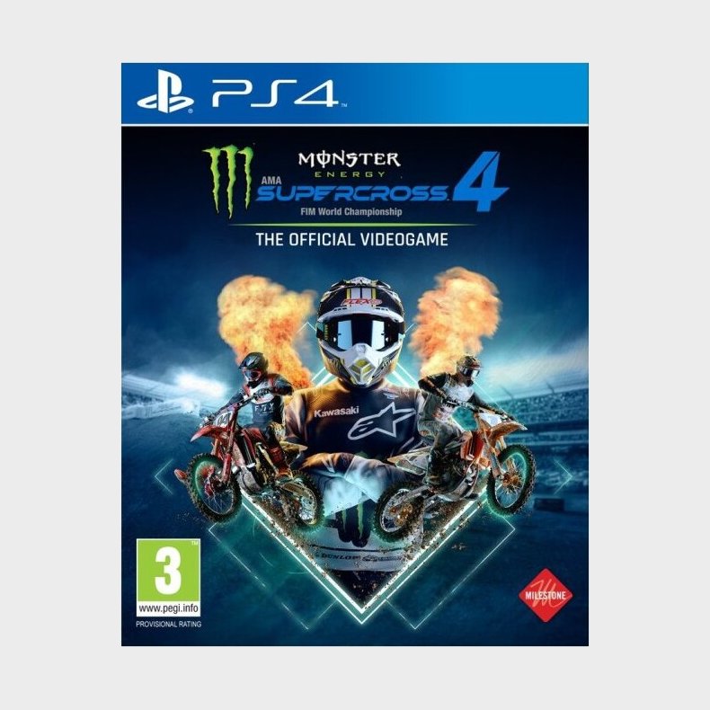 Monster Energy Supercross - The Official Videogame 4 - PS4