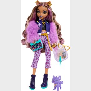 Monster High Dukke - Clawdeen Wolf