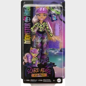 Monster High Dukke - Clawdeen - Scare-adise Island