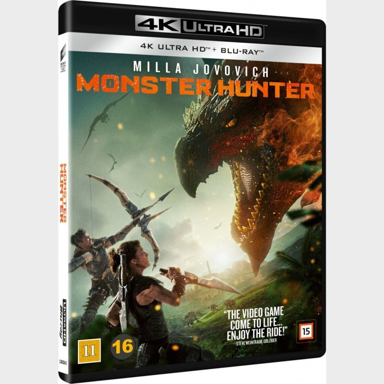 Monster Hunter - 4K Blu-Ray