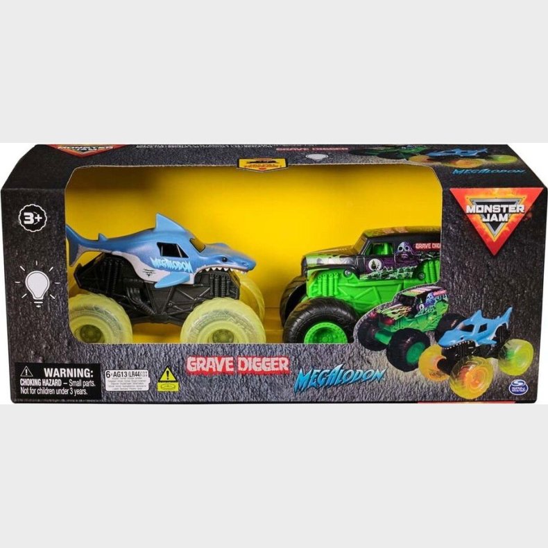 Monster Jam - 1:43 Glowing Light 2 Pakke