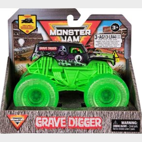 Monster Jam 1:43 Light Up Wheels Truck - Grave Digger
