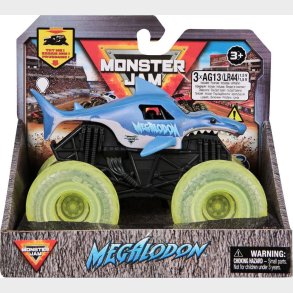 Monster Jam 1:43 Light Up Wheels Truck - Megalodon
