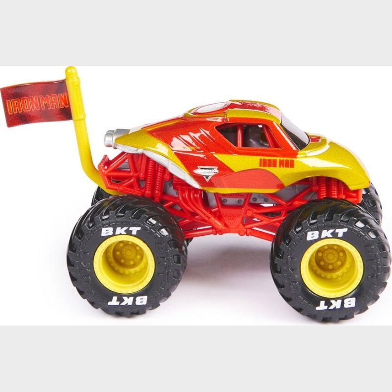Monster Jam - Monster Truck Bil - 1:64 - Marvel Iron Man