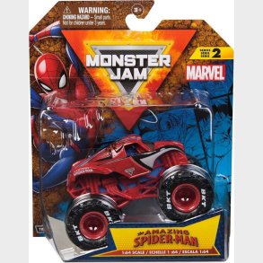 Monster Jam 1:64 Marvel Single Assorteret