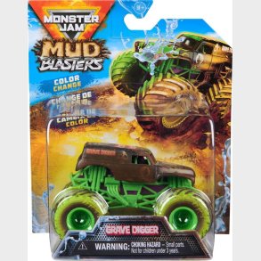 Monster Jam - 1:64 Mud Blasters - Grave Digger