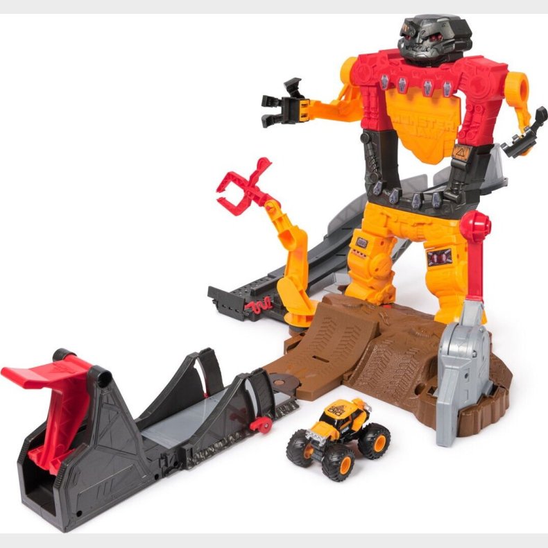 Monster Jam - 1:64 Smash & Bash Smashbot Leges�t