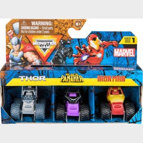 Monster Jam Mini 1:87 Marvel 3-pak (asst)