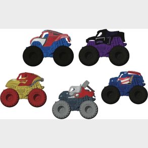 Monster Jam Mini Jams Marvel 5 Pack (6075434)