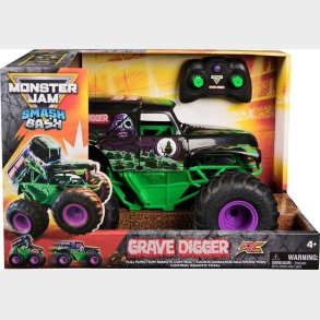 Monster Jam - Rc 1:15 Smash & Bash Grave Digger