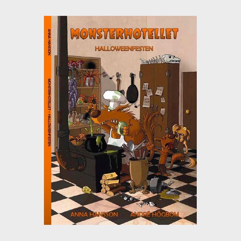 Monsterhotellet - Halloweenfesten - Anna Hansson - Bog