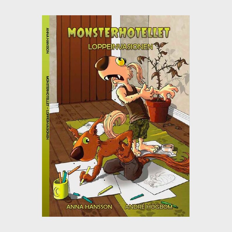 Monsterhotellet - Loppeinvasionen - Anna Hansson - Bog