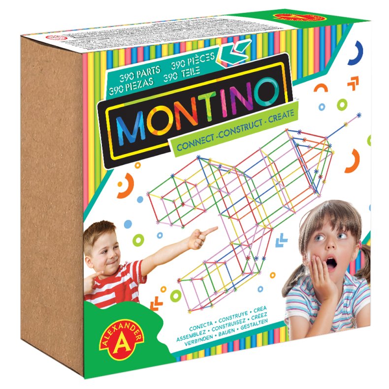 Montino 390 Kontruktionsleget�j (390 dele)