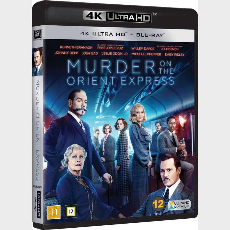 Murder On The Orient Express - 2017 - 4K Blu-Ray
