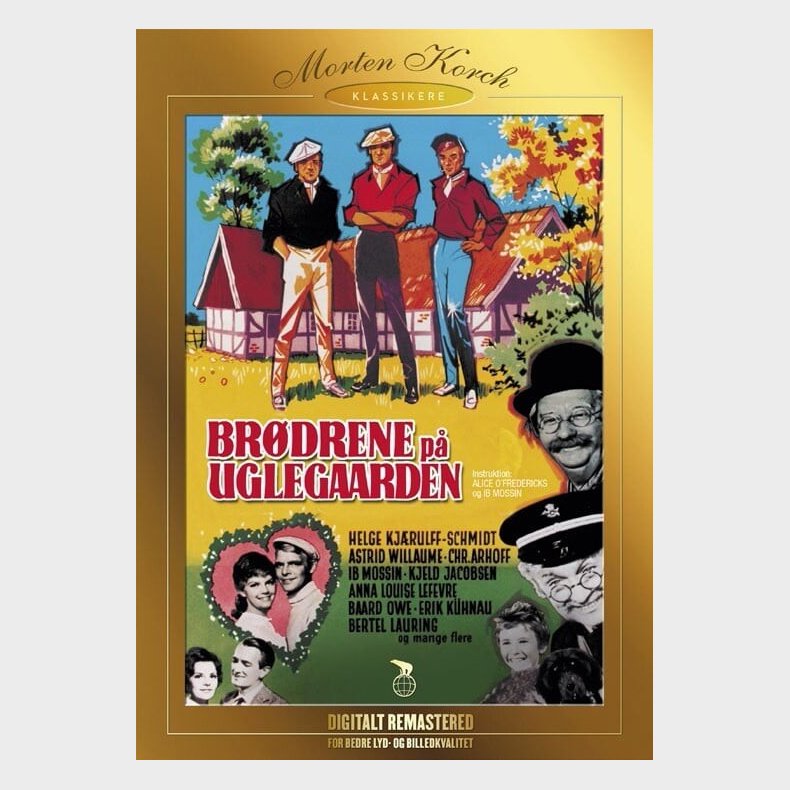 Br�drene P� Ugleg�rden - Morten Korch - DVD - Film