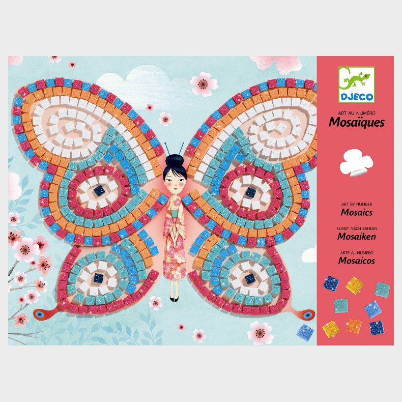 Djeco | Mosaikleg - Sommerfugle