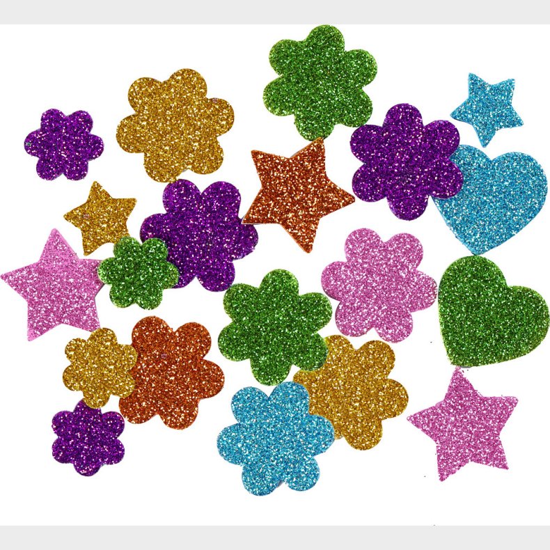 Mosgummifigurer -  19+29 Mm - 100 Assorterede