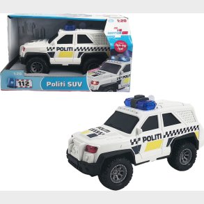 Motor 112 - Politi Suv M/lys Og Lyd 1:20 (friction)