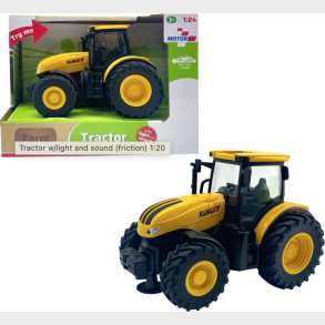 Leget�js Traktor Til B�rn - Med Lys Og Lyd - Friktionsmotor
