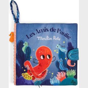 Moulin Roty - Aktivitetsbog I Stof 20 Cm - Les Aventures De Paulie - Bog