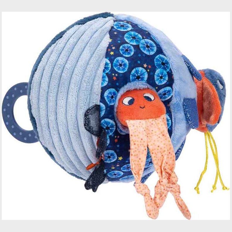 Moulin Roty - Aktivitetsbold Med Havdyr - Les Aventures De Paulie