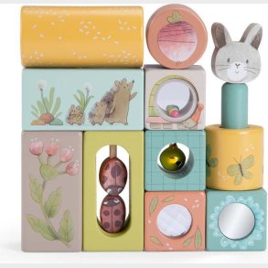 Moulin Roty - Aktivitetsklodser - Trois Petits Lapins