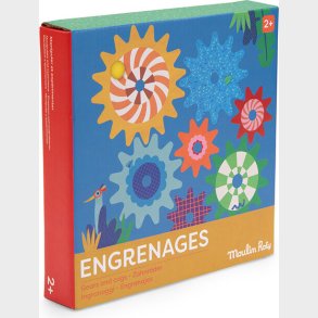 Moulin Roty - Aktivitetsleg Med Tandhjul- Les Toupitis