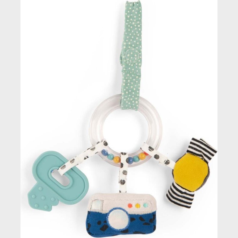 Moulin Roty - Aktivitetsring Med Bidering - Puce Og Pilou