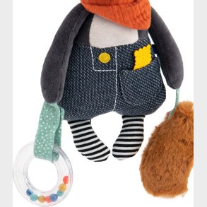 Moulin Roty - Aktivitetstjdyr Med Ophng - Hunden Puce - Puce Og Pilou