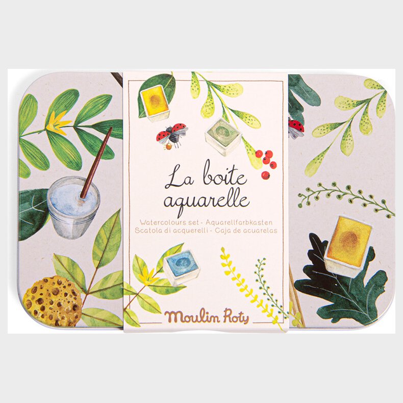 Moulin Roty - Akvarelfarver