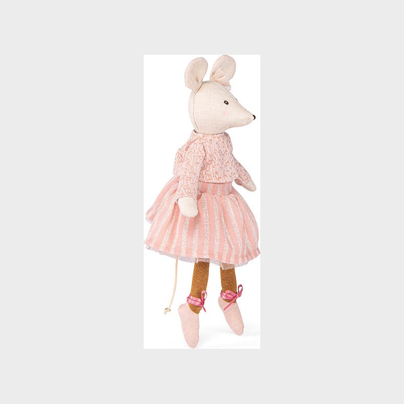 Moulin Roty - Ballerina Mus Bamse - Anna - 28 Cm