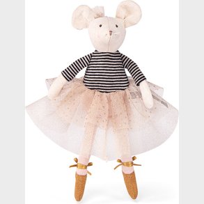 Moulin Roty - Ballerina Mus Bamse - Suzie - 26 Cm
