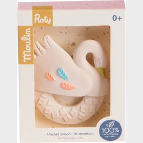 Moulin Roty - Bidering I Naturgummi - Svane - La Petite Ecole De Danse