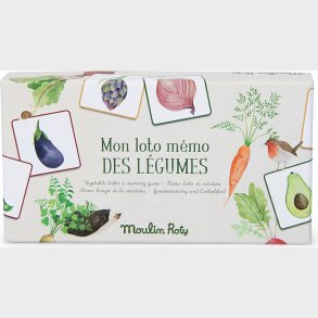 Moulin Roty - Billedlotteri Og Huskespil - Grntsager