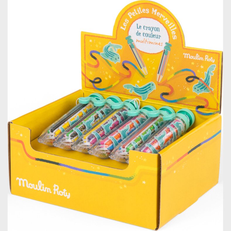 Moulin Roty - Farvekridt - Flerfarvet